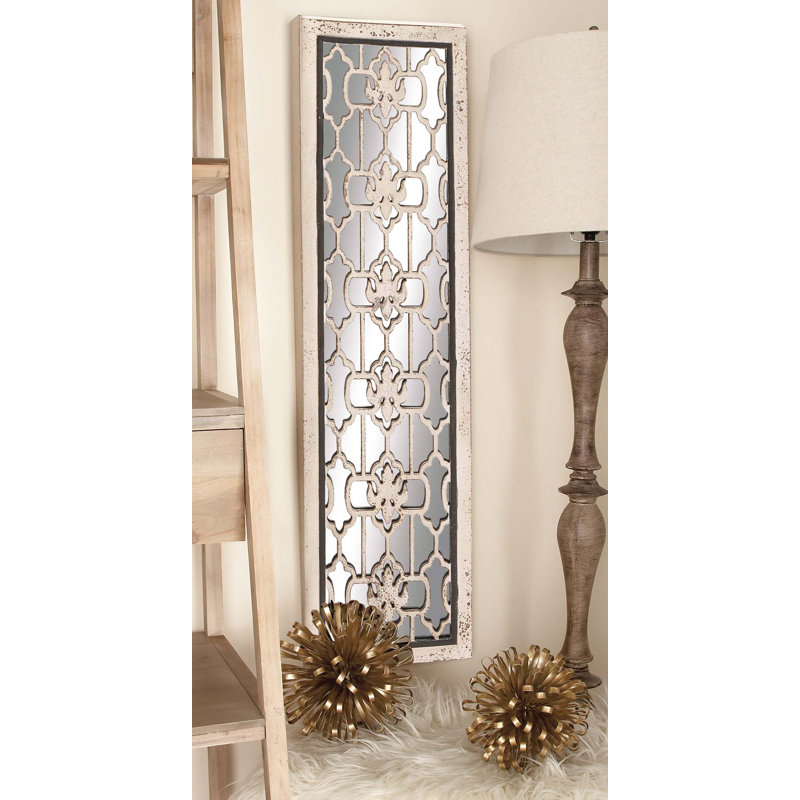Cole & Grey Wood Mirror Panel Wall Décor Set & Reviews Wayfair